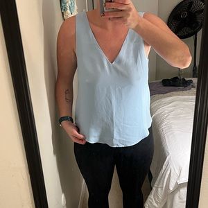 Light blue tank top